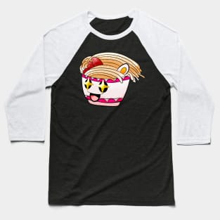 Ramen Bowl Noodles Kawaii Anime Japan Baseball T-Shirt